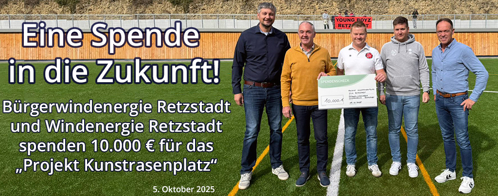 Die DJK darf sich über eine großzügige Spende freuen!